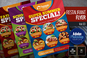 Restaurant Flyer Bundle, a Flyer Template by KitCreativeStudio2 (Thumbnail 4 of 5)