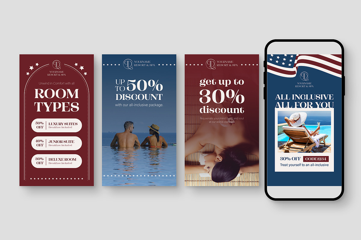 American USA Social Media Posts, a Social Media Template by BrandPacks (Photo 3 of 5)
