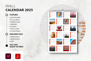 Printable 2025 Wall Calendar