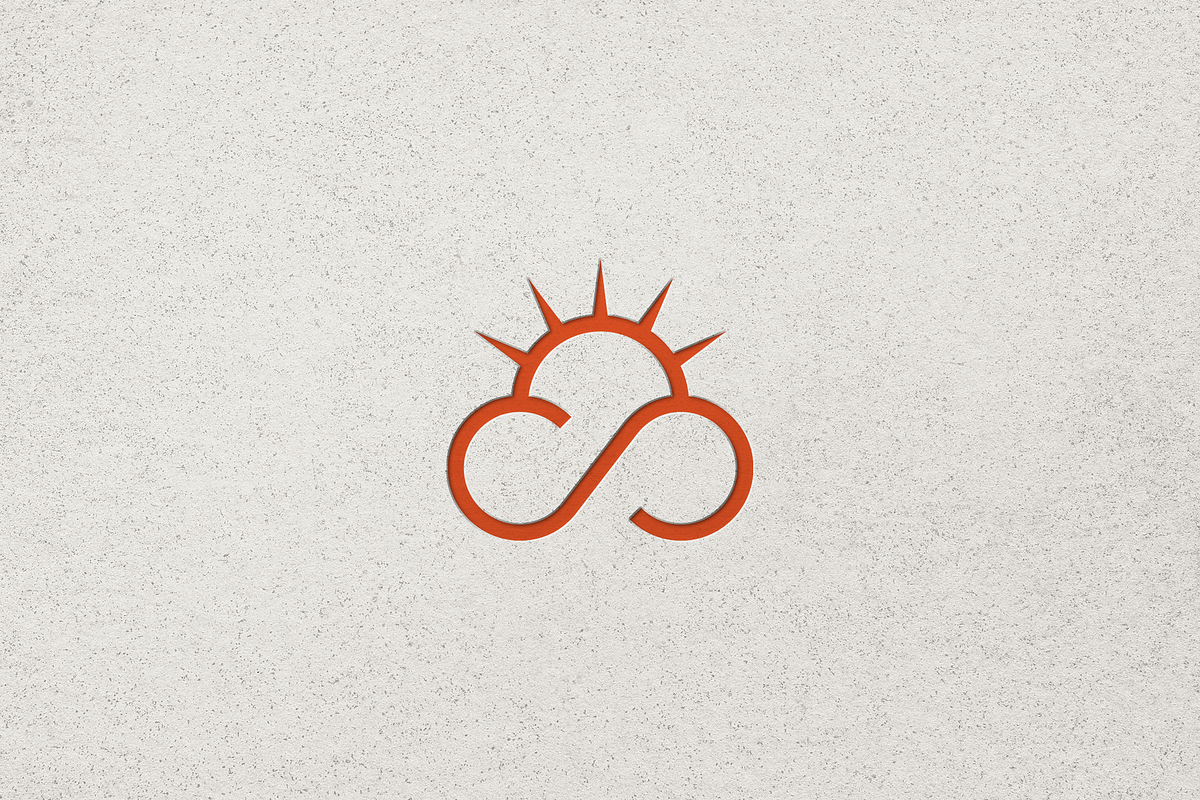 Minimalist Cloud Sun Logo, a Branding & Logo Template by Luxury Logos (Photo 4 of 4)
