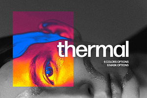 Thermal Mask Photoshop Effect