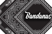 Bandanas Silk Scarf Set 3, a Decorative Illustration by ilonitta (Thumbnail 5 of 5)