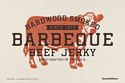 Field House - A Rustic Athletic Font, a Slab Serif Font by Komet & Flicker (Thumbnail 6 of 14)