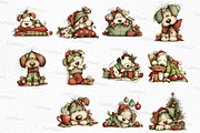 Lazy Christmas Dog Sublimation, an Illustration by Craft Nest (Thumbnail 5 of 6)