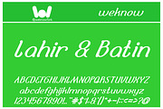 Selamat hari raya font, a Font by weknow (Thumbnail 4 of 5)