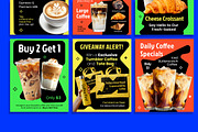 Vibrant Coffee Shop - Social Media, a Social Media Template by Jiwstudio (Thumbnail 5 of 5)
