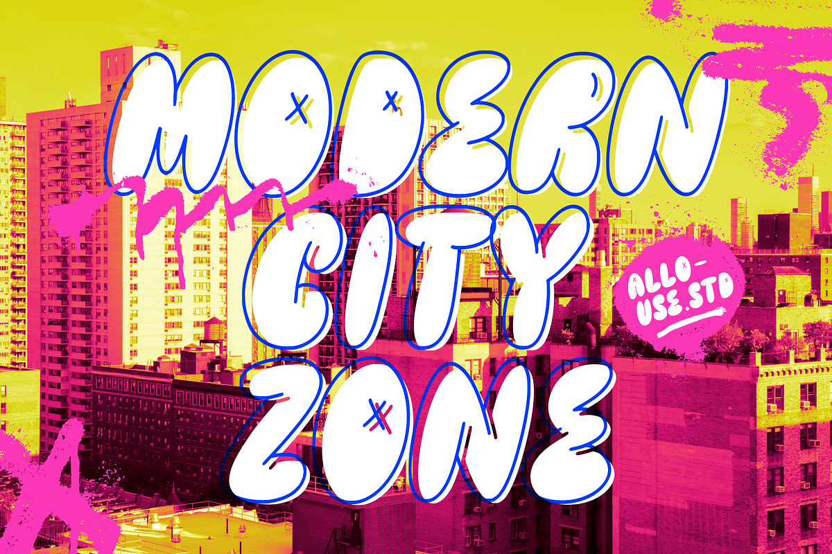 Calmbelt A Bold Graffiti Font, a Handwritten Font by Allouse Studio (Photo 4 of 10)
