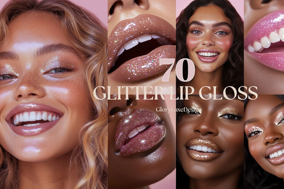 70 Glitter Lip Gloss Photos, a Person Photo by GloryLuxeDesign (Photo 1 of 8)