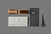 Barber Shop Branding Mock-up, a Product Mockup by zippypixelstudio (Thumbnail 8 of 11)
