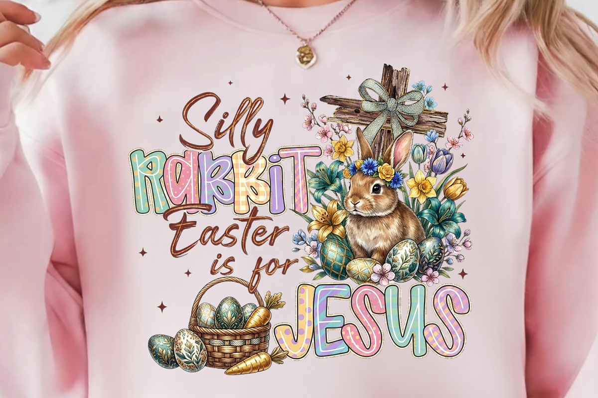 Silly Rabbit Easter Is For Jesus PNG, a Graphic by Vector Portal (Photo 4 of 6)