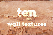 Ten Wall Textures, a Texture Graphic by Kostas Bartsokas (Thumbnail 1 of 2)