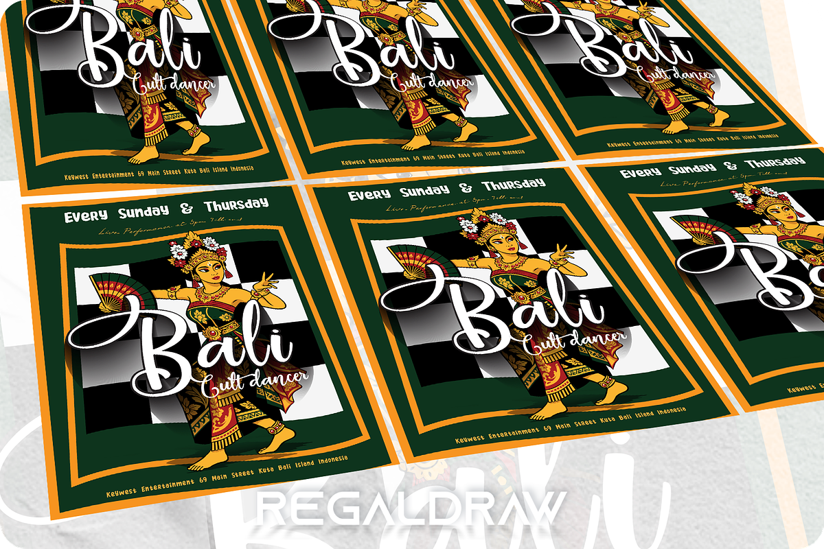 Culture Dancer Flyer, a Flyer Template by regalDRAW (Photo 3 of 3)