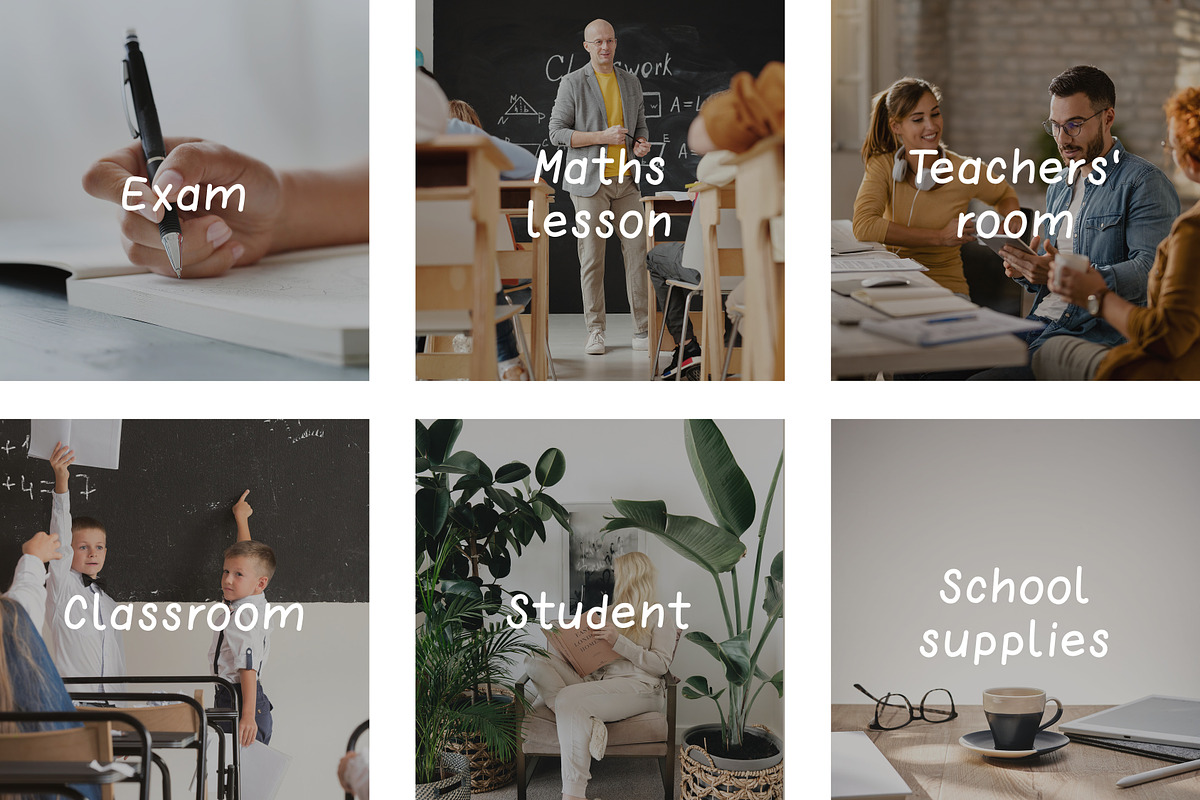 Fresh Pen | Modern School Font, a Sans Serif Font by Vikam Media (Photo 9 of 9)