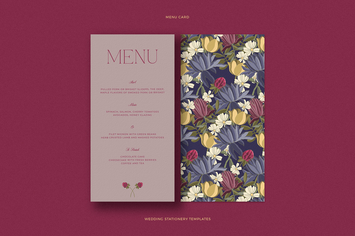 Garden | Wedding Stationery, an Invitation Template by Evgeniya Goktas (Photo 9 of 11)