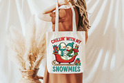 Vintage Christmas PNG, Snowman, a Graphic by Libby Wishes (Thumbnail 5 of 6)