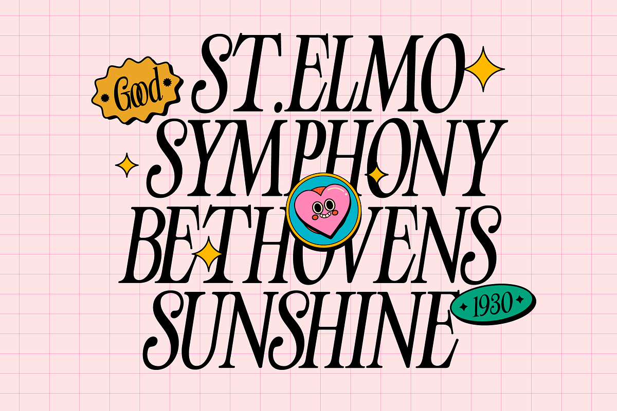Trovical Calm Retro Serif, a Sans Serif Font by Fortunes Co (Photo 5 of 14)