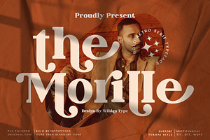 The Morille, a Serif Font by Wildan Type