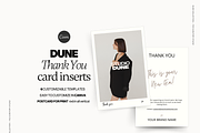 Dune Thank you card insert template, a Flyer Template by The Curatory Studio (Thumbnail 1 of 4)