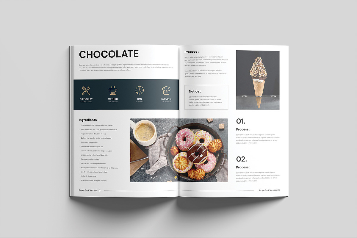 Recipe Book Template, a Brochure Template by Cleffon_Graphic_Studio (Photo 6 of 9)