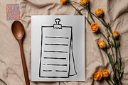 Hand-Drawn planner blank paper SVG, an Education Illustration by RimzStudio (Thumbnail 2 of 8)