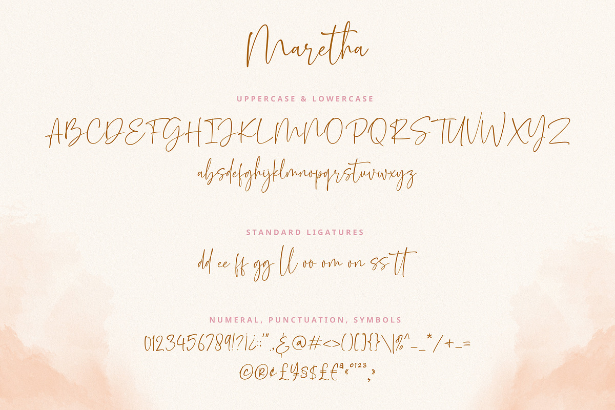 Maretha Script, a Script Font by MJB Letters (Photo 11 of 13)