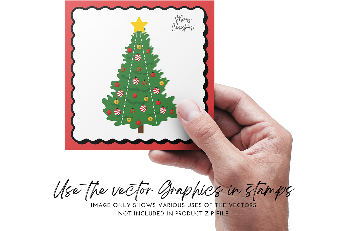 32 Christmas Vector Ornaments, a Seasonal Illustration by Raafeya's Crafts (Photo 2 of 4)