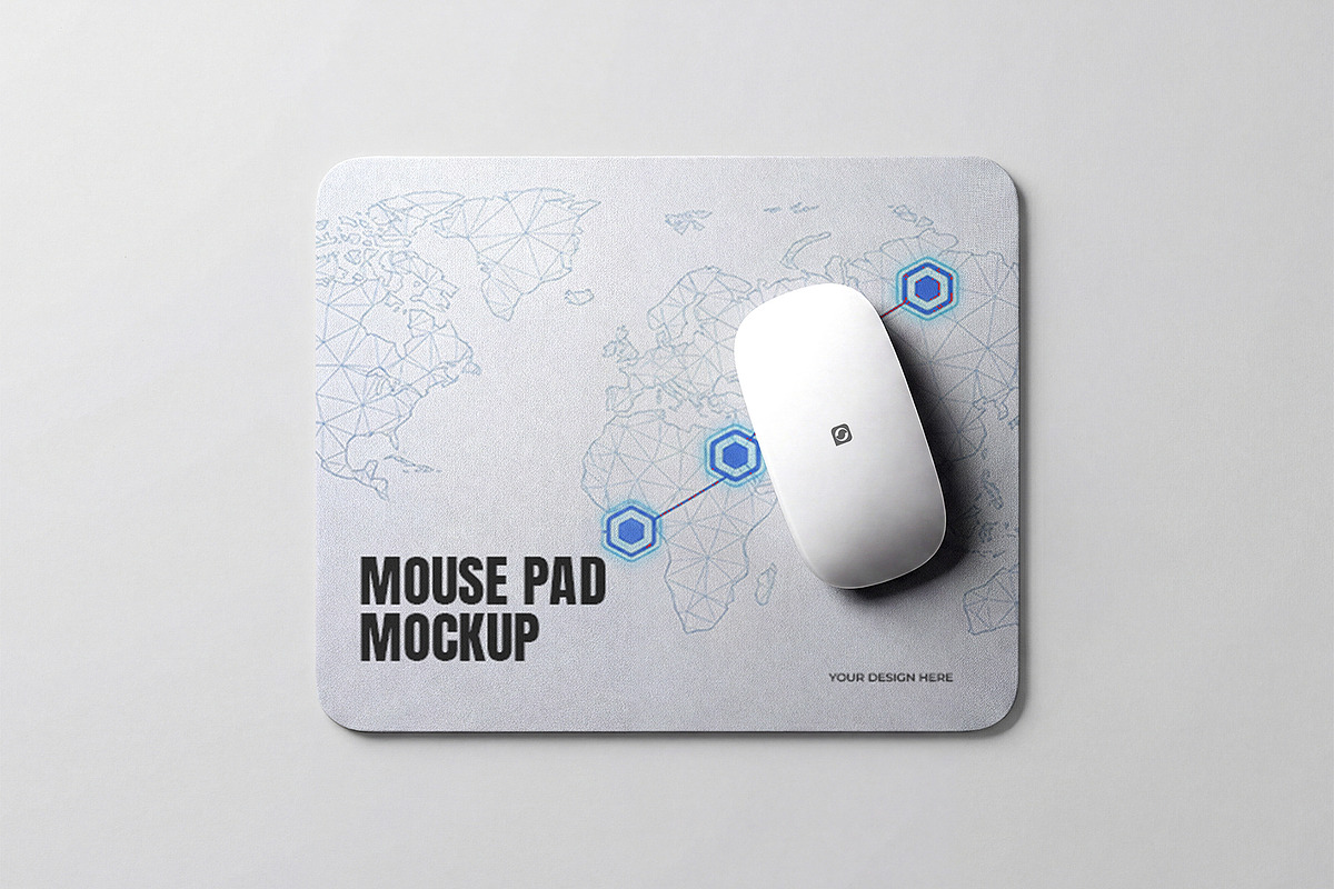 Mouse Pad Mockup Template, a Merchandise Mockup by graphypix (Photo 4 of 4)