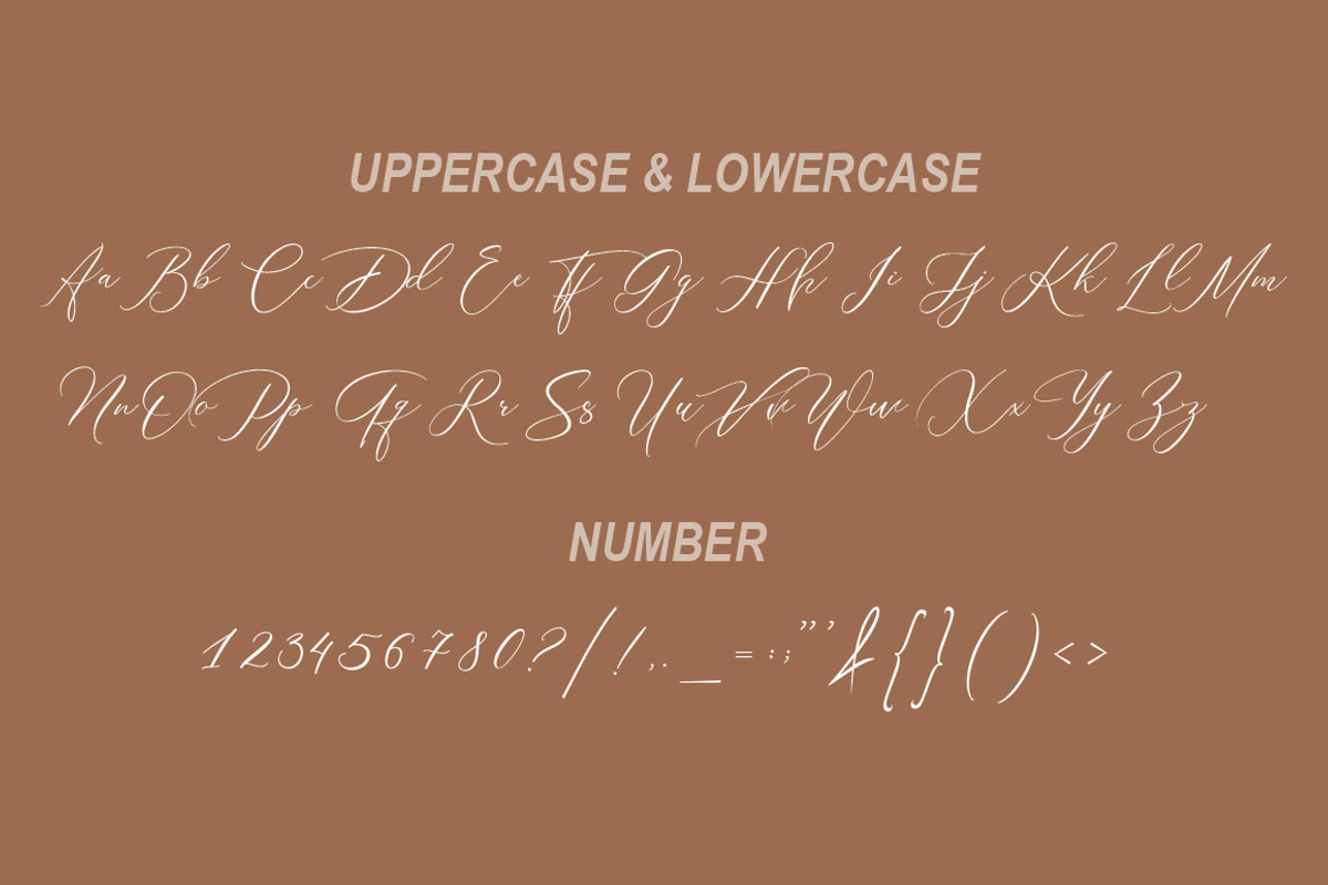 Wollshine, a Script Font by yanindesign (Photo 9 of 10)