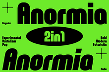 Anormia - Bold Urban Fonts