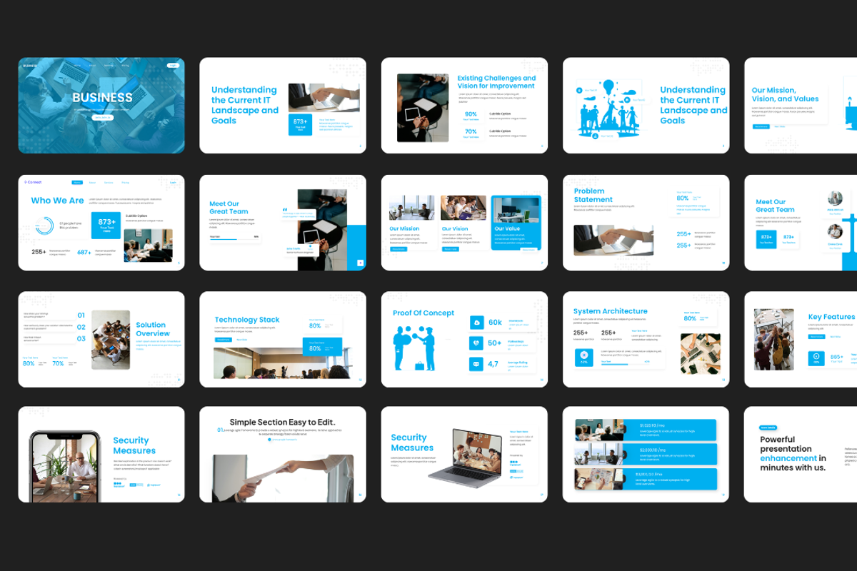 Creative Presentation Bundle, a Presentation Template by Hammad Arif (Photo 10 of 77)