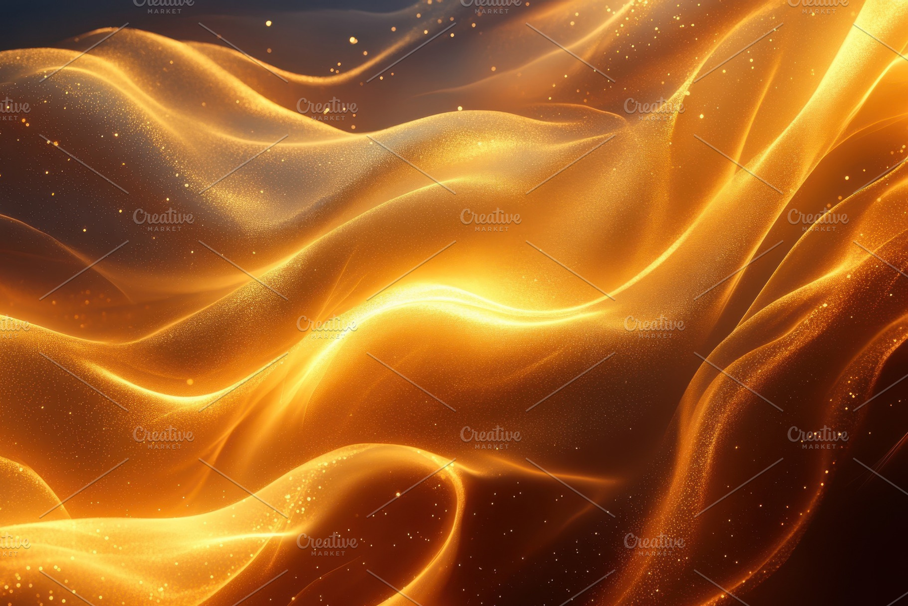 Golden Waves Abstract Glittering Tex, a Background Photo by Pixeness