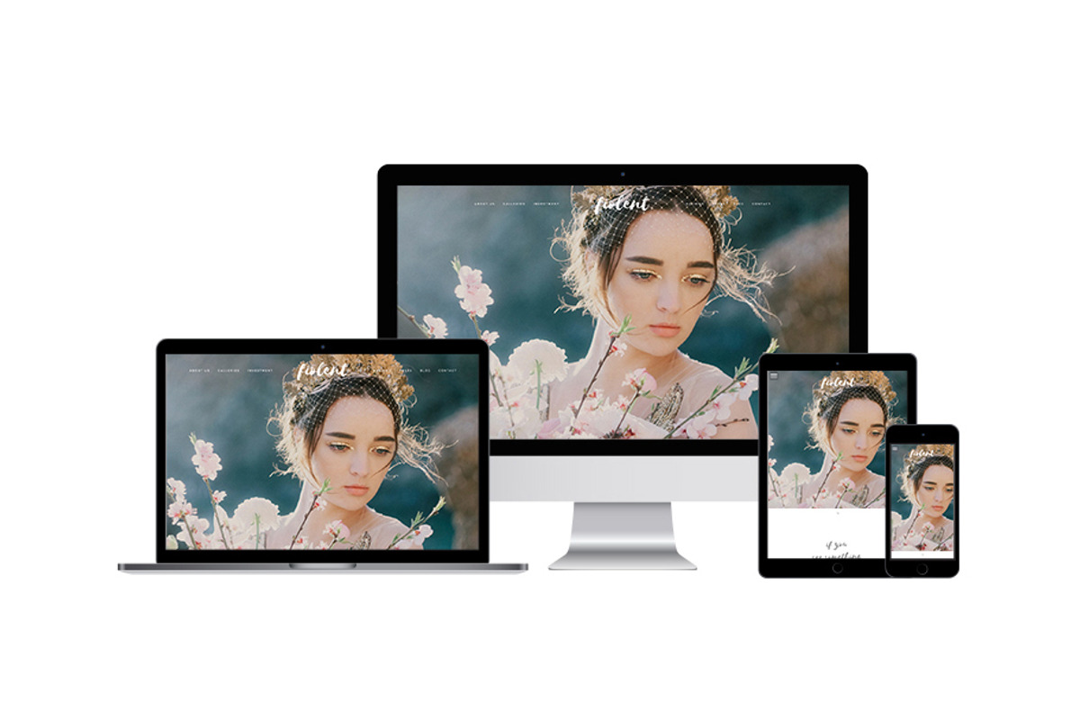 Fiolent ProPhoto 7 Template, a Websites & App Template by Red Met Yellow Creative (Photo 1 of 10)