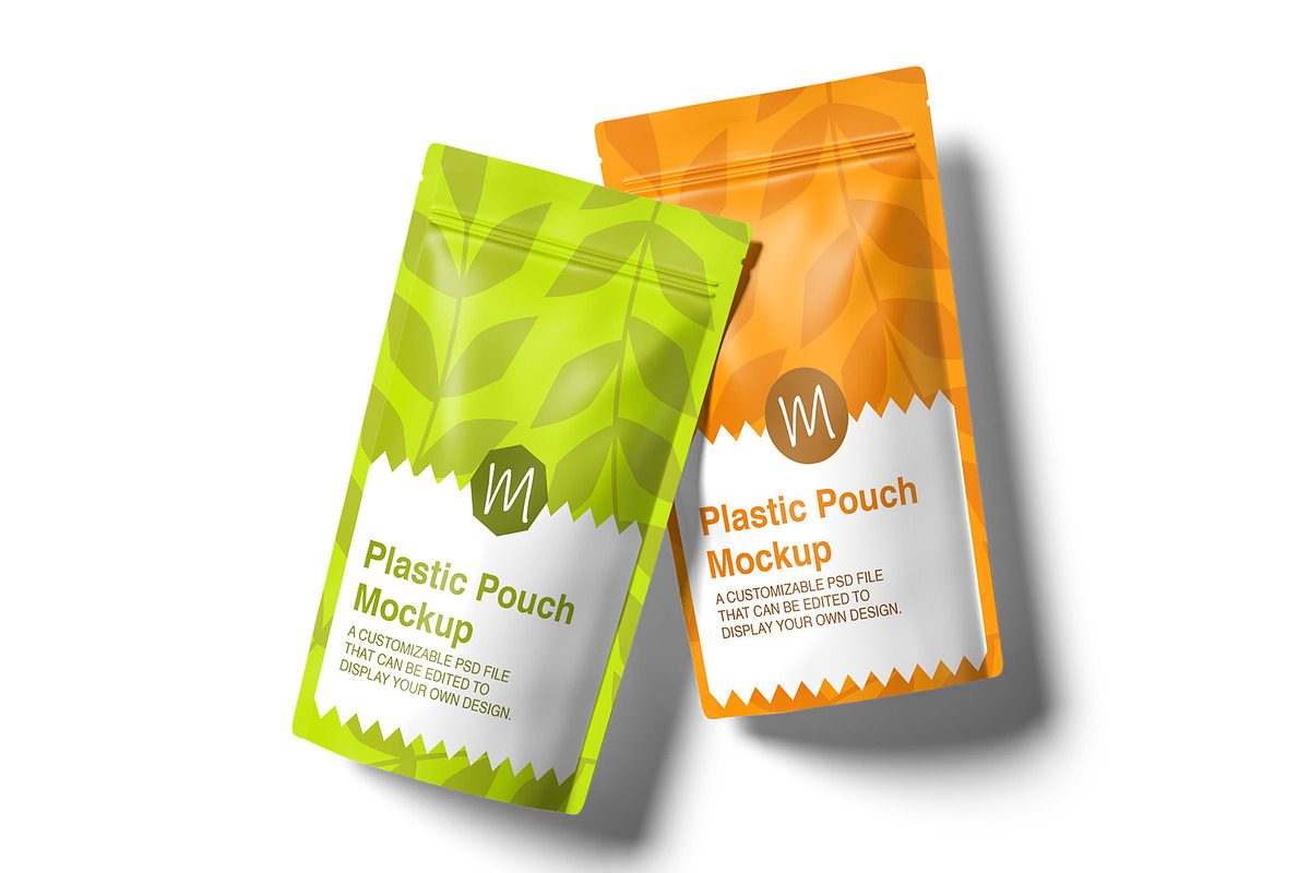 Plastic Pouch PSD Mockup, a Packaging Mockup by Mockupfit (Photo 3 of 5)