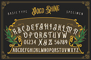 GoldShine with Extras, a Font by uncurve (Thumbnail 2 of 9)