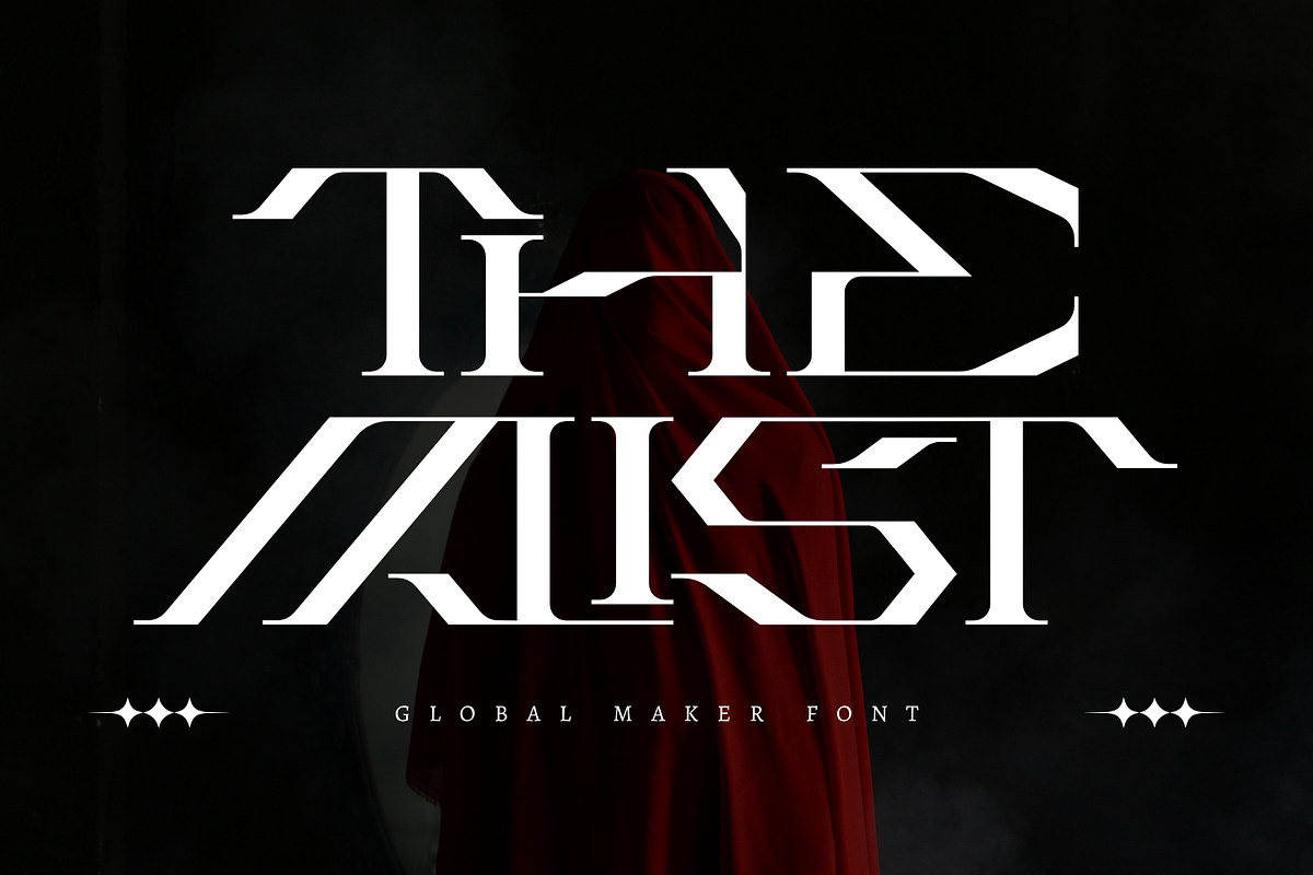 Global Maker - Techno Serif Font, a Serif Font by 177Studio (Photo 6 of 8)