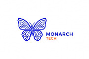 Monarch Tech Butterfly, a Branding & Logo Template by Logocreative (Thumbnail 1 of 2)