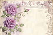 Purple Rose Strips, a Pattern Graphic by Printable Treasure (Thumbnail 8 of 8)