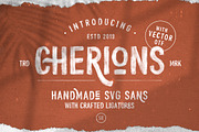 Cherions - SVG Sans (30% OFF), a Sans Serif Font by Sarid Ezra (Thumbnail 1 of 9)