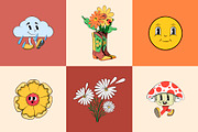 Summer Vibes - Vector Collection, an Illustration by Alina Sh (Thumbnail 7 of 8)