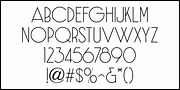 Single Line Deco JNL, a Sans Serif Font by Jeff Levine Fonts (Thumbnail 3 of 5)