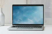6 Blue Water Geometric Backgrounds, a Pattern Graphic by Tori Design (Thumbnail 4 of 8)