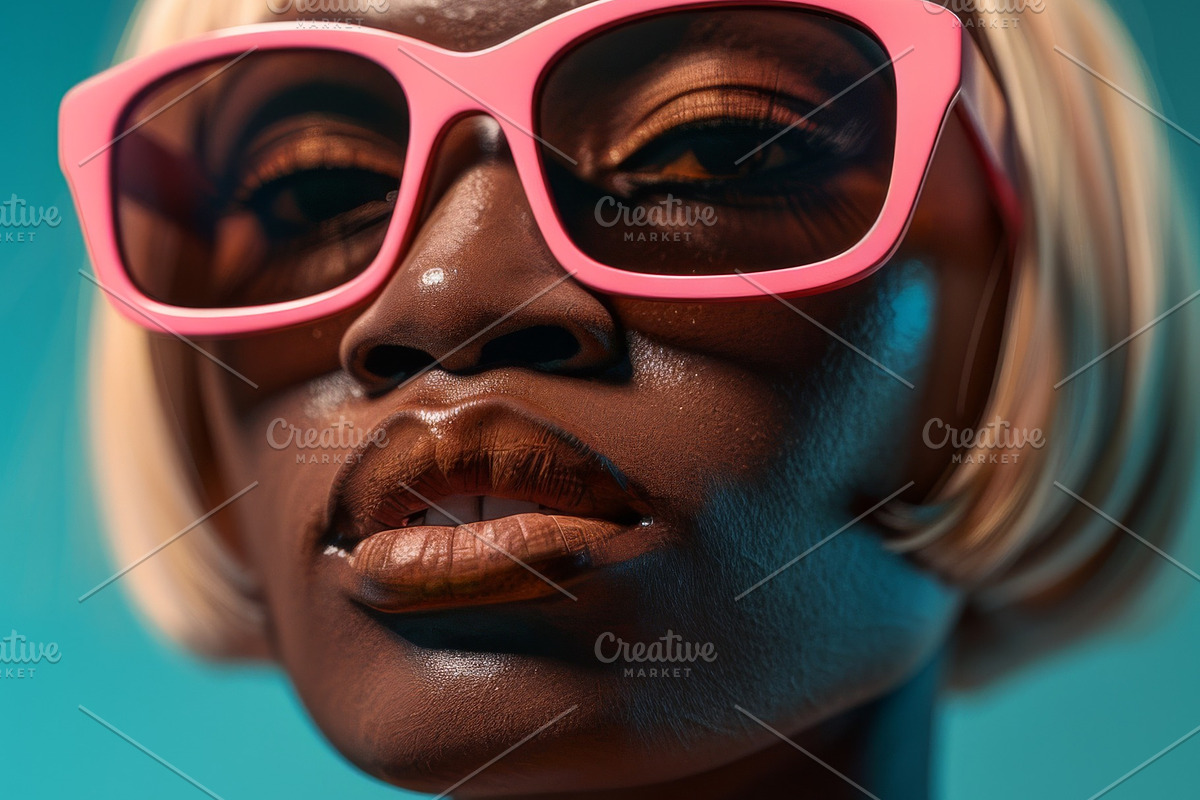 109 Fashion models in sunglasses, a Beauty & Fashion Photo by Handmadefont (Photo 69 of 113)