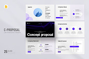 Concept Proposal Presentation, a Presentation Template by KreateTribe (Thumbnail 1 of 6)