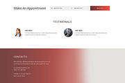 Hair Salon Responsive One Page Theme, a HTML Template by IceTemplates (Thumbnail 3 of 3)