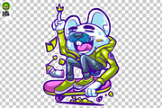 SKATE AND DESTROY - design, an Illustration by Behold creative supply (Thumbnail 2 of 3)