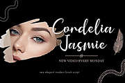 Mortensen - Modern Brush Font, a Script Font by Ahmad Pkp Studio (Thumbnail 7 of 9)