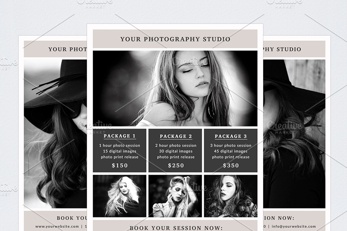 Photography Flyer Template, a Flyer Template by NM-Design-Studio (Photo 1 of 5)