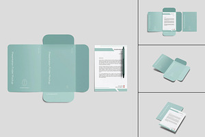 Presentation Folder Mockup, an Advertising Mockup by Se٧enStudio