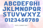 Pastel Summer Font, a Font by Font Craft Studio (Thumbnail 11 of 12)