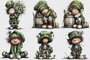 St Patricks Day Leprechaun Clipart, an Illustration by DreamCafeArt (Thumbnail 6 of 6)